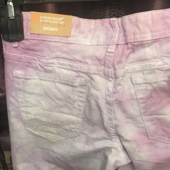 NWT Mossimo Supply Women’s Lavender Washed Pants.  Ladies size 3 Fit 6 - Picture 3 of 6